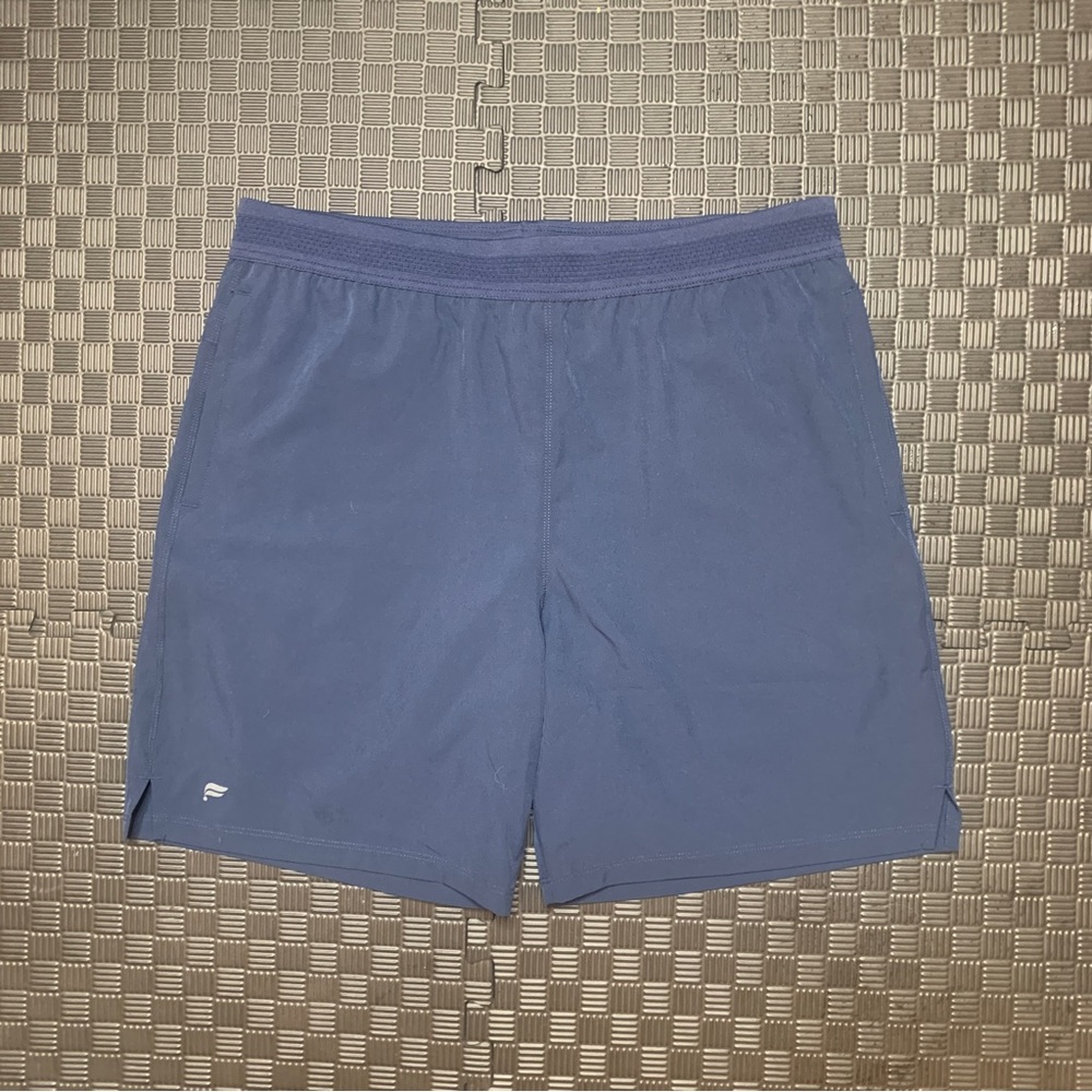 Fabletics Shorts The Fundamental Mens Size Large Royal Blue 7” Inseam NWT